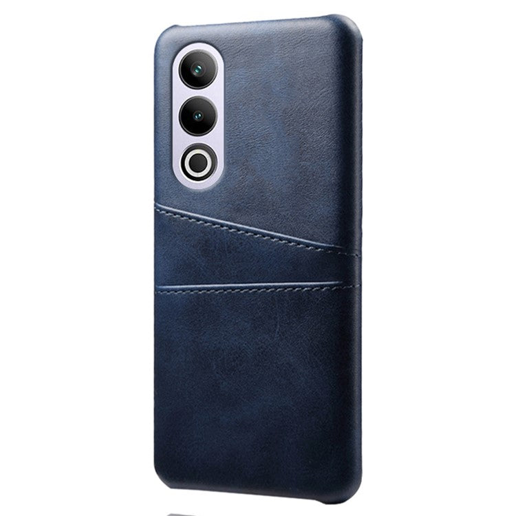 For OnePlus Ace 3V 5G Case PU Leather+PC Card Slots Back Cover - Blue