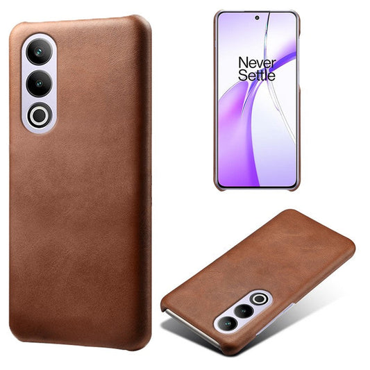 For OnePlus Ace 3V 5G Case PU Leather+PC Card Slots Back Cover - Brown
