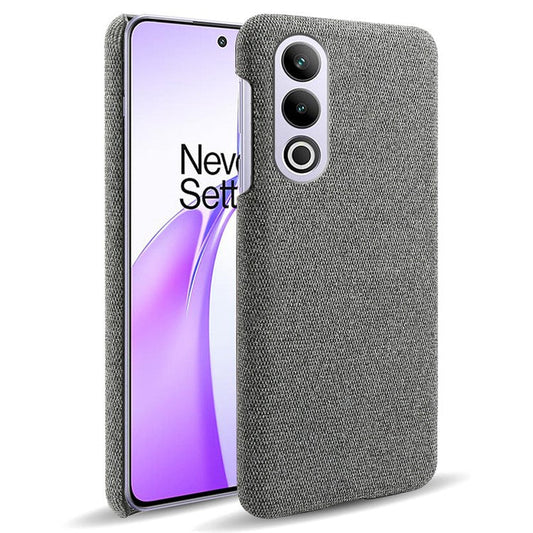 For OnePlus Ace 3V 5G Case Anti-Scratch Cloth+PC Phone Cover - Grey