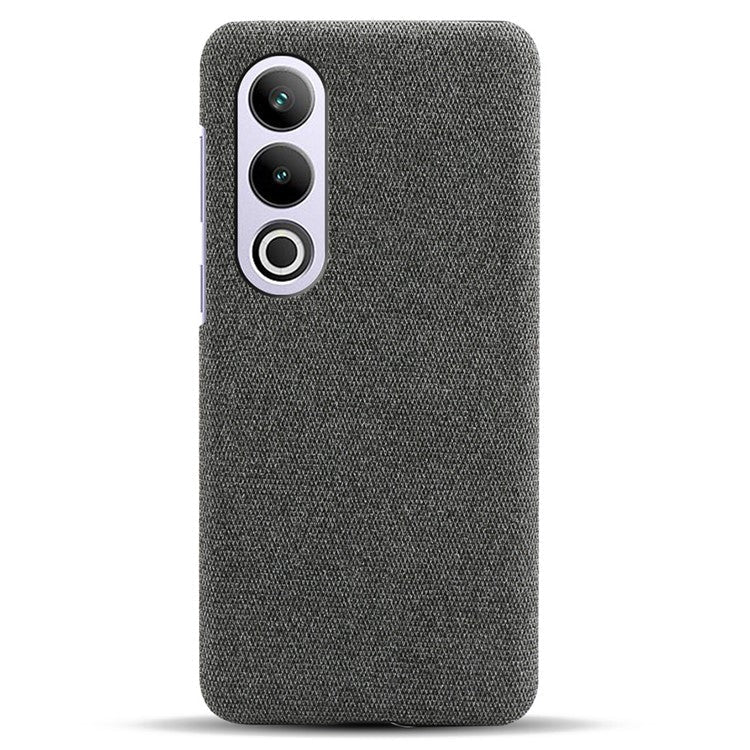 For OnePlus Ace 3V 5G Case Anti-Scratch Cloth+PC Phone Cover - Grey