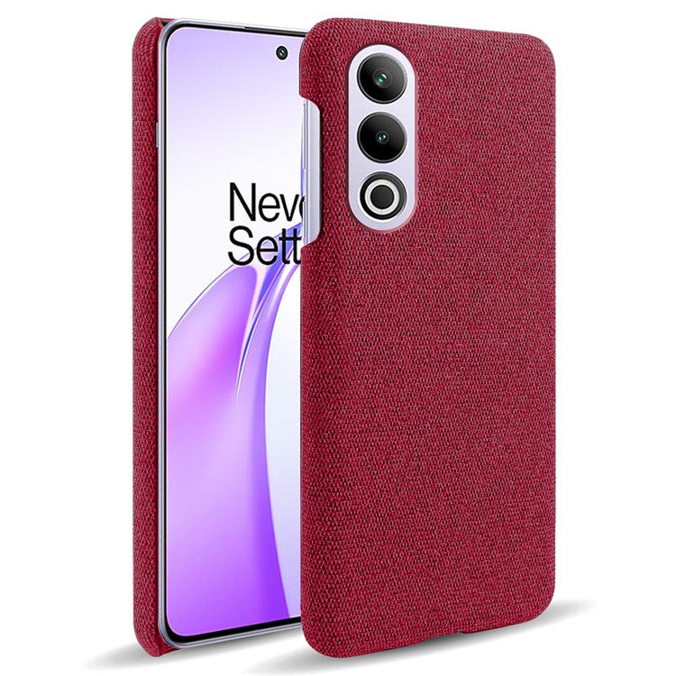 For OnePlus Ace 3V 5G Case Anti-Scratch Cloth+PC Phone Cover - Red