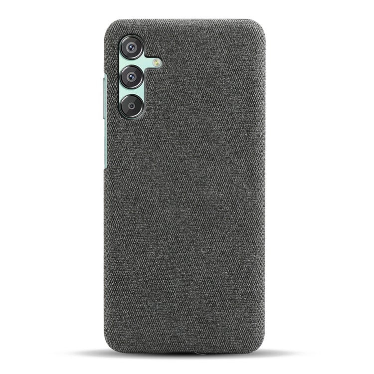 For Samsung Galaxy F15 5G / M15 5G Case Cloth+PC Anti-scratch Phone Cover - Grey