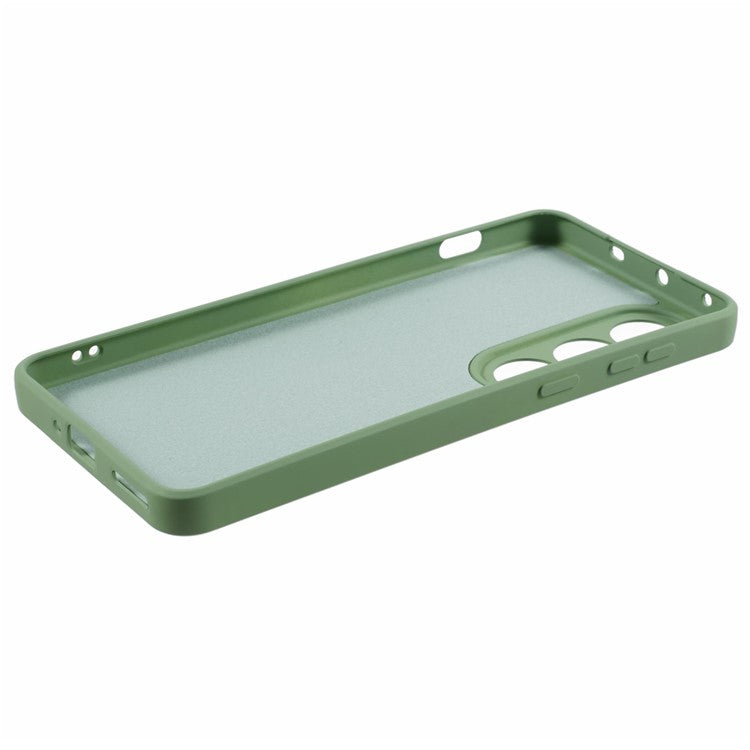 For OnePlus Ace 3V 5G Shockproof Case Soft Fiber Lining TPU Phone Shell - Green