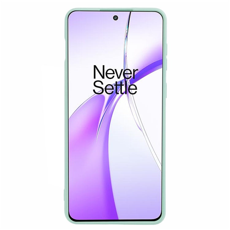 For OnePlus Ace 3V 5G Shockproof Case Soft Fiber Lining TPU Phone Shell - Baby Blue