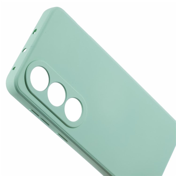 For OnePlus Ace 3V 5G Shockproof Case Soft Fiber Lining TPU Phone Shell - Baby Blue