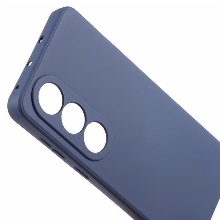 For OnePlus Ace 3V 5G Shockproof Case Soft Fiber Lining TPU Phone Shell - Lavender Grey