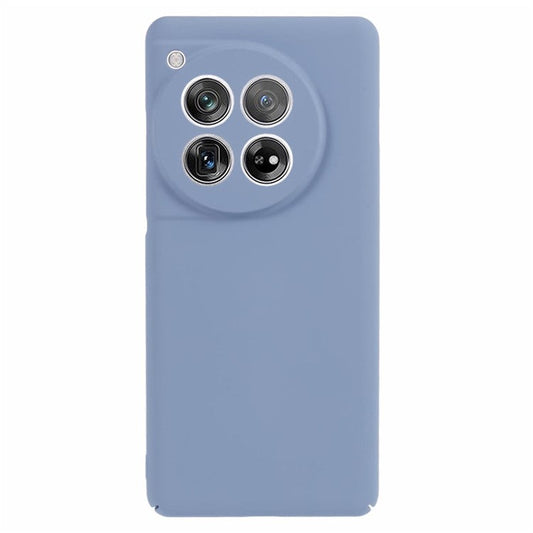 For OnePlus 12 5G Case Skin-touch Rubberized PC Drop Resistant Cell Phone Cover - Lavender Grey