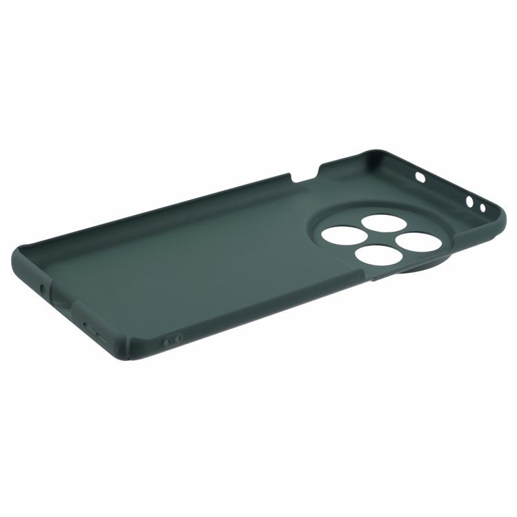 For OnePlus 12 5G Case Skin-touch Rubberized PC Drop Resistant Cell Phone Cover - Green