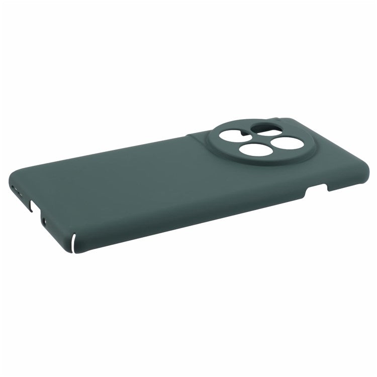 For OnePlus 12 5G Case Skin-touch Rubberized PC Drop Resistant Cell Phone Cover - Green