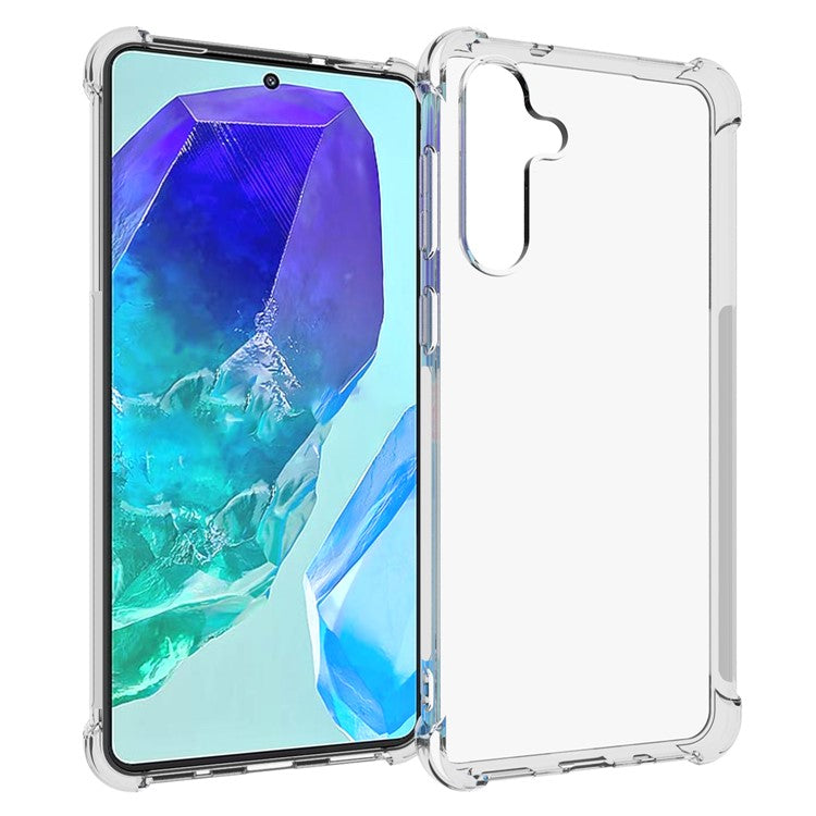 For Samsung Galaxy M55 5G / C55 5G / F55 5G Phone Case HD Transparent Four Corner Airbag TPU Cover