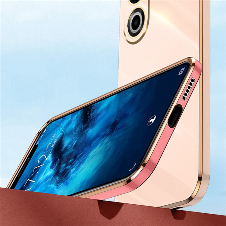 XINLI For OnePlus Nord CE4 5G Case Flexible TPU Electroplated Back Phone Cover - Blue