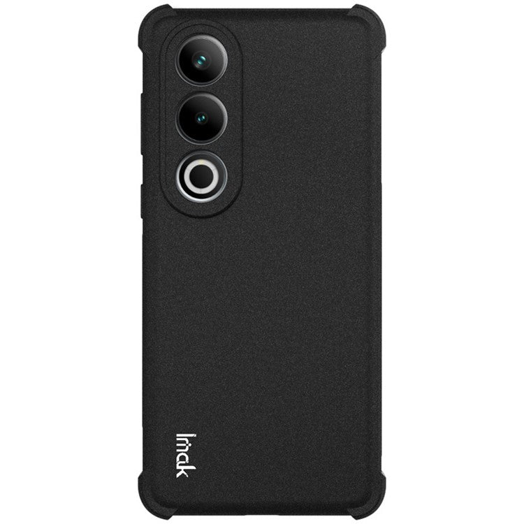 IMAK For OnePlus Ace 3V 5G Case Drop-proof Soft TPU Matte Phone Cover - Black