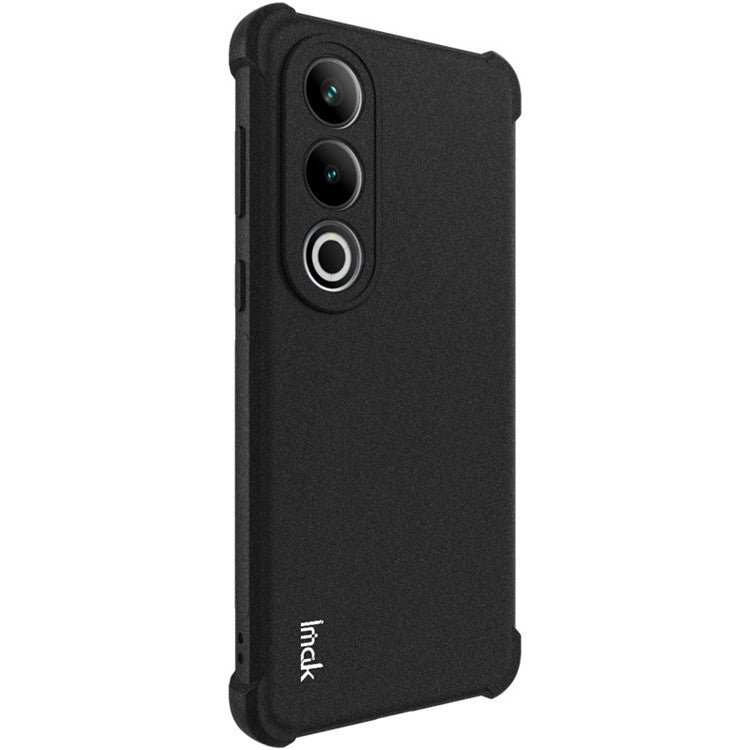 IMAK For OnePlus Ace 3V 5G Case Drop-proof Soft TPU Matte Phone Cover - Black