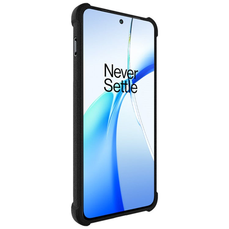 IMAK For OnePlus Ace 3V 5G Case Drop-proof Soft TPU Matte Phone Cover - Black