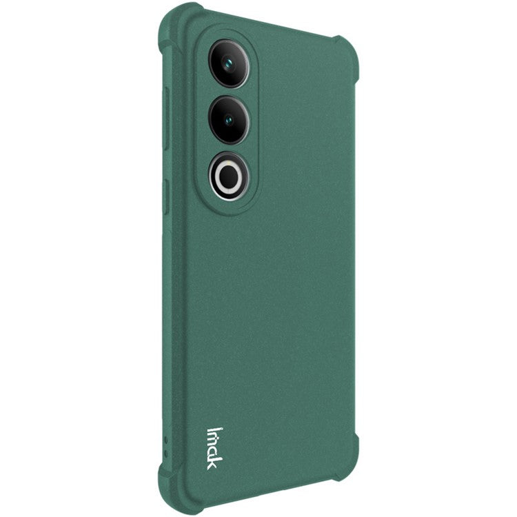 IMAK For OnePlus Ace 3V 5G Case Drop-proof Soft TPU Matte Phone Cover - Green