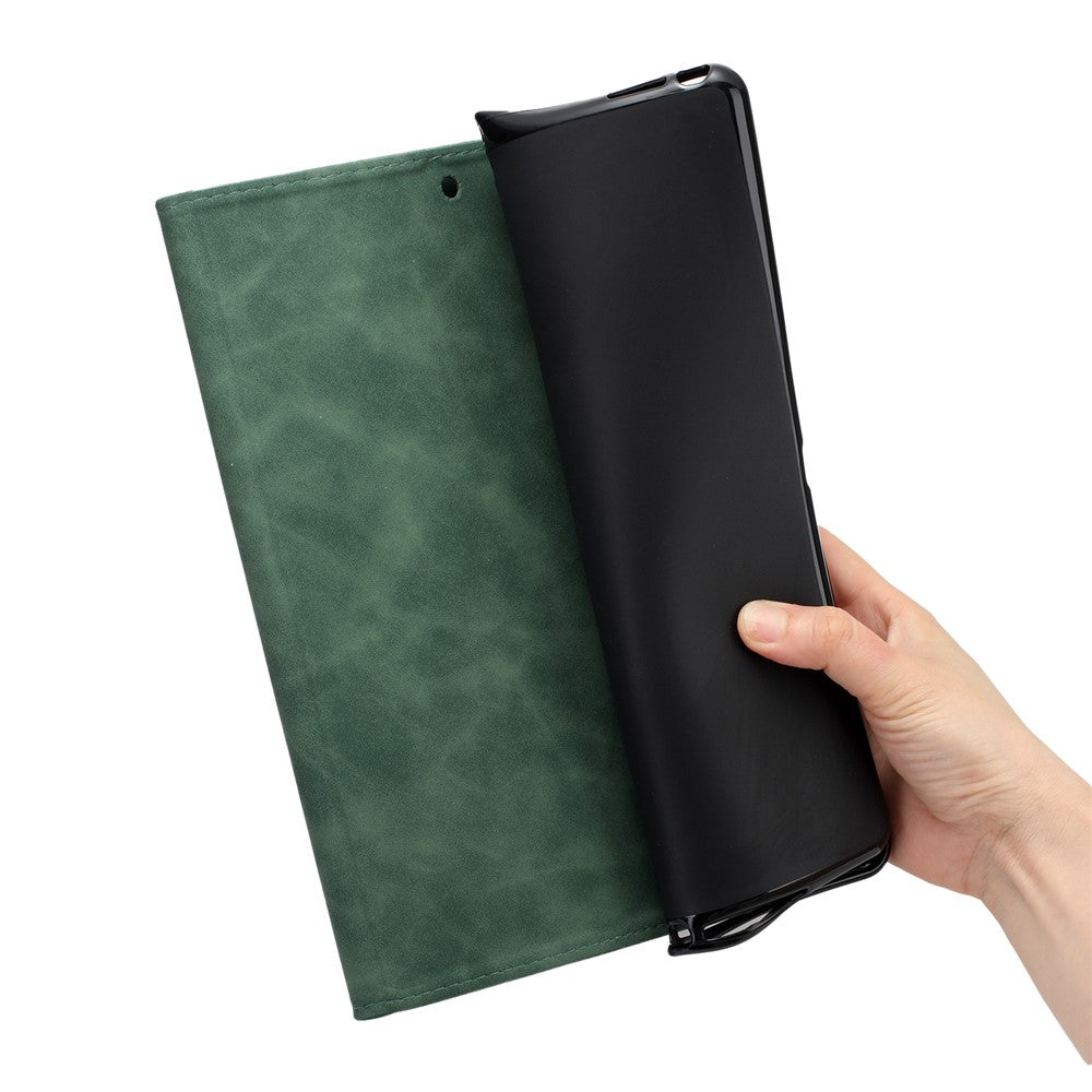 For Lenovo Tab M10 (Gen 3) Case Auto Sleep / Wake PU Leather Coconut Tree Pattern Tablet Cover - Green