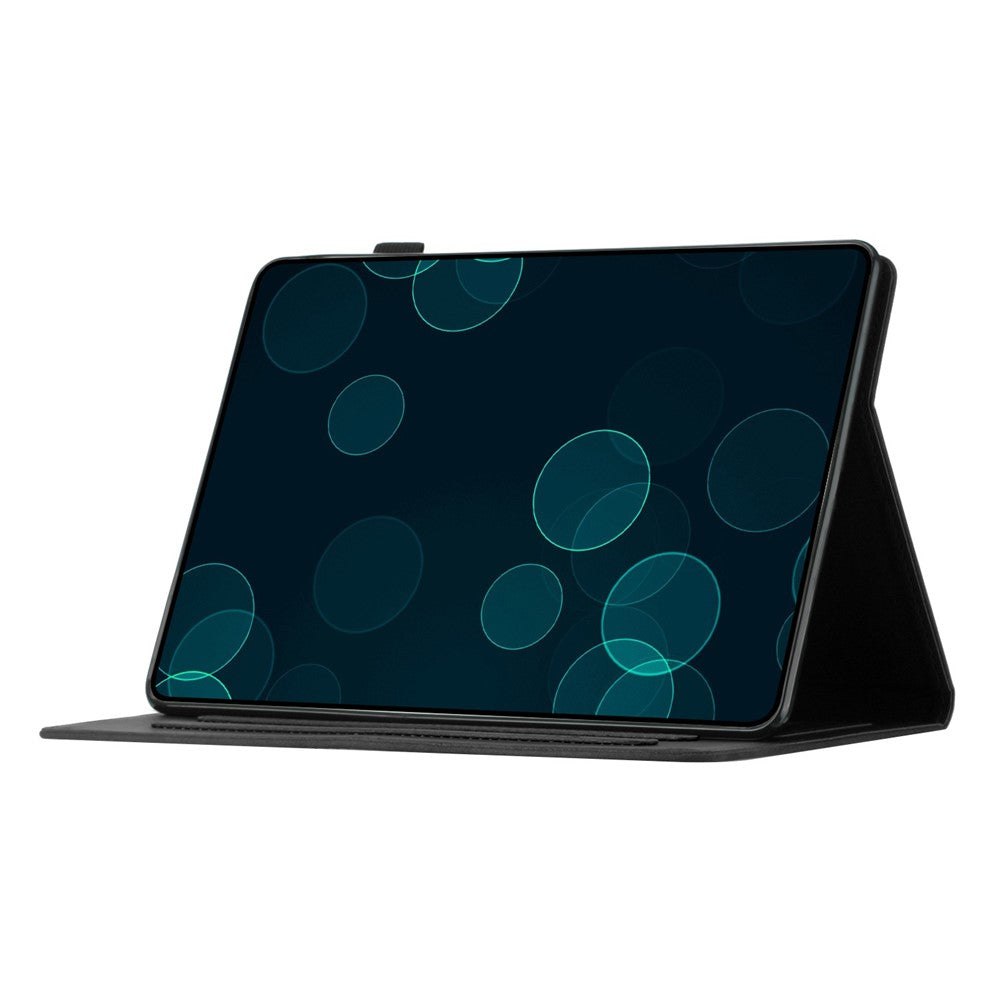 For Lenovo Tab M10 (Gen 3) Case Auto Sleep / Wake PU Leather Coconut Tree Pattern Tablet Cover - Black
