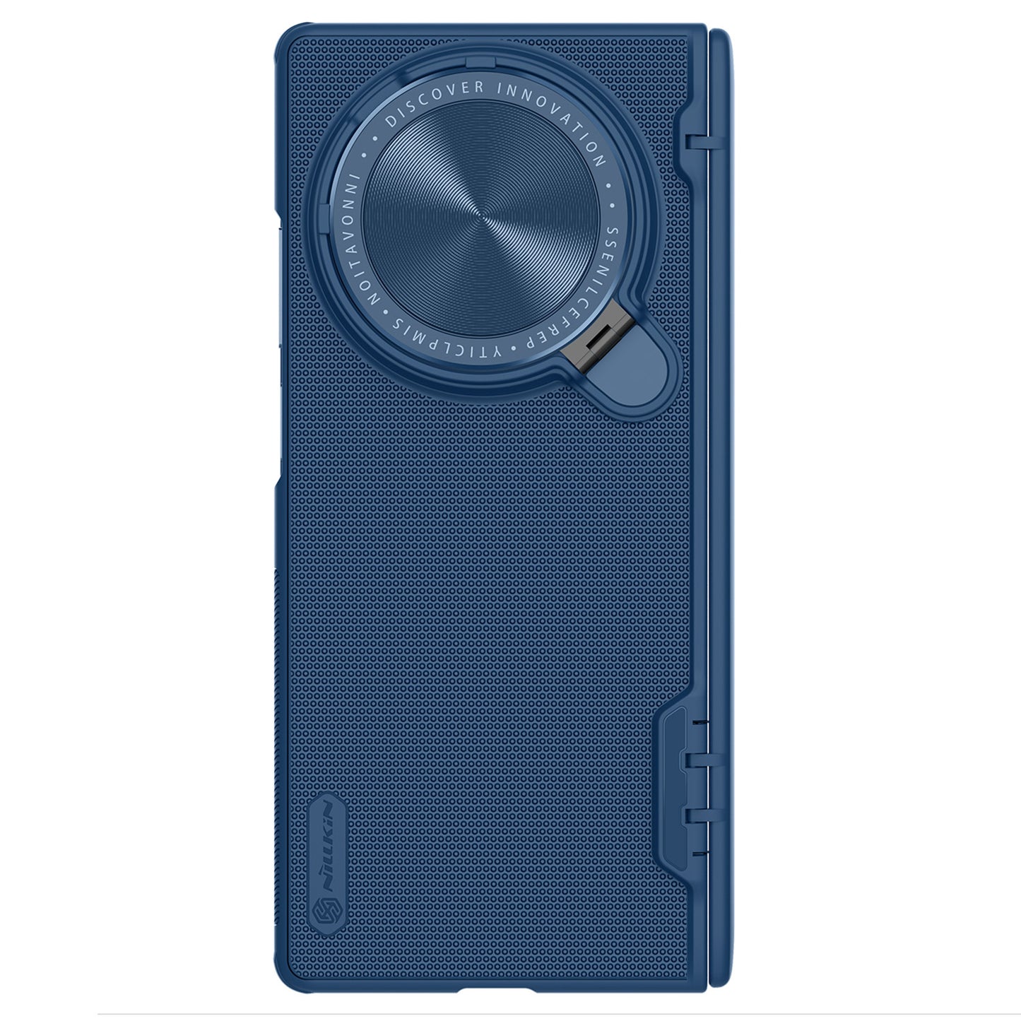 NILLKIN Super Frosted Shield Prop For vivo X Fold3 Pro Case Camera Lens Lid Kickstand Phone Cover - Blue