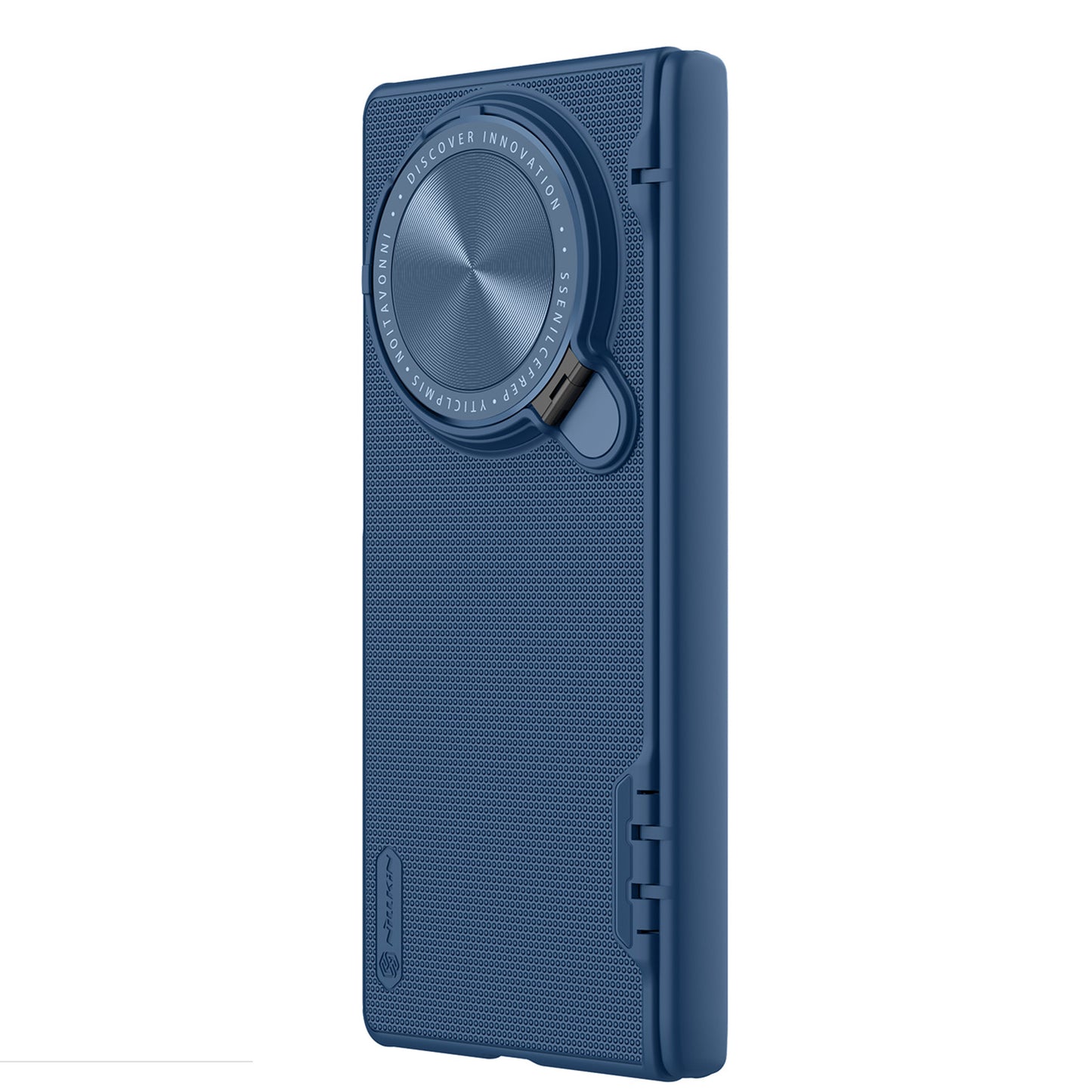 NILLKIN Super Frosted Shield Prop For vivo X Fold3 Pro Case Camera Lens Lid Kickstand Phone Cover - Blue