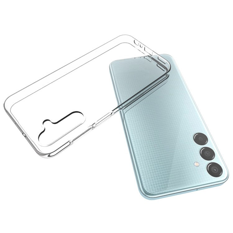 10Pcs / Set for Samsung Galaxy M15 5G / F15 5G Case Clear TPU Watermark Phone Protective Cover