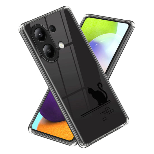 For Xiaomi Redmi Note 13 4G Slim Case Pattern Printing TPU Phone Cover - Style S