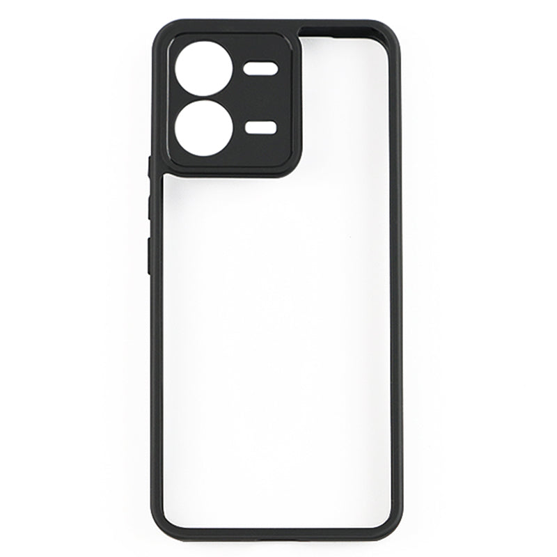 For vivo iQOO Z9 5G Case TPU+PC Anti-scratch Transparent Phone Cover