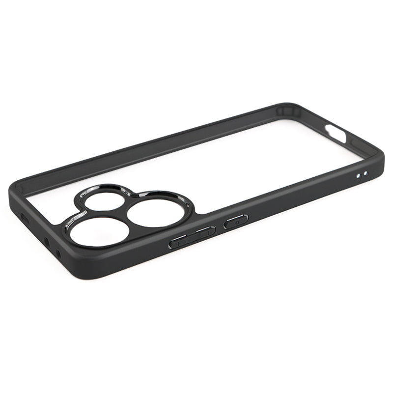 For Xiaomi Redmi Turbo 3 5G Clear Case TPU+PC Protective Phone Cover