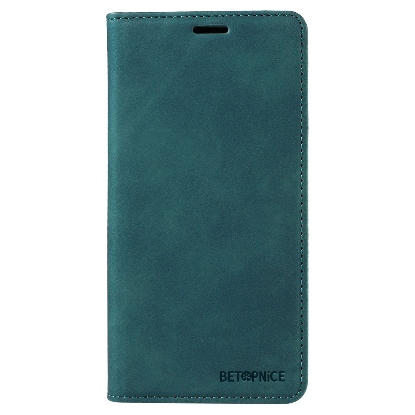 BETOPNICE 003 For Realme 12 Case RFID Blocking Wallet Drop-proof Phone Stand Cover - Green