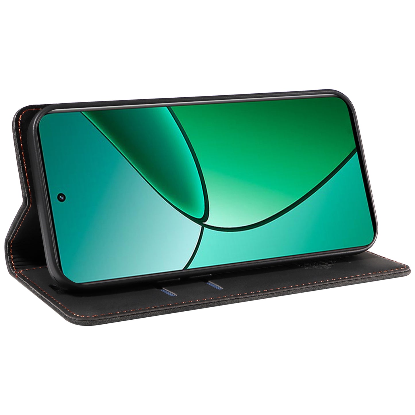 BETOPNICE 003 For Realme 12+ 5G / Narzo 70 Pro 5G Magnetic Case Card Slots RFID Blocking Phone Cover - Black