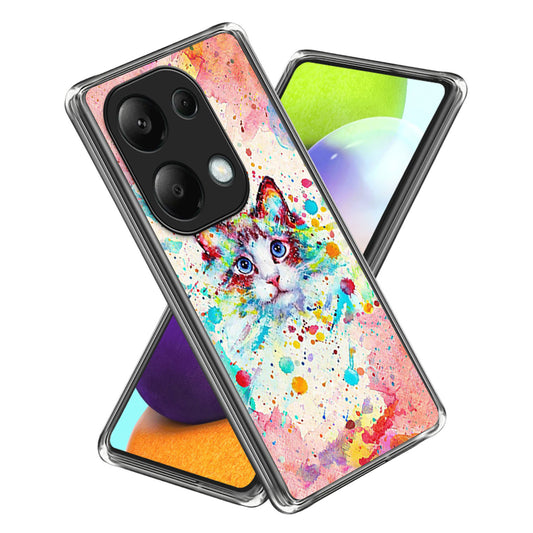 For Xiaomi Redmi Note 13 Pro 4G / Poco M6 Pro 4G Case Pattern Printed TPU Slim Phone Cover - Style D