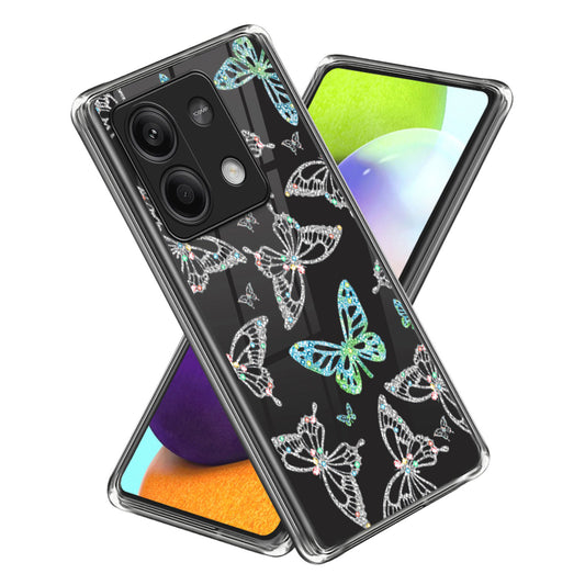 For Xiaomi Redmi Note 13 5G Case Pattern Printing Anti-scratch Phone TPU Cover - Butterfly Waltz