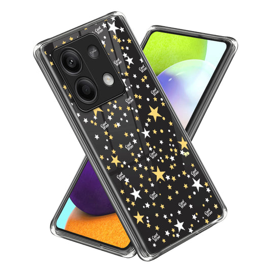 For Xiaomi Redmi Note 13 5G Case Pattern Printing Anti-scratch Phone TPU Cover - Starry Poem