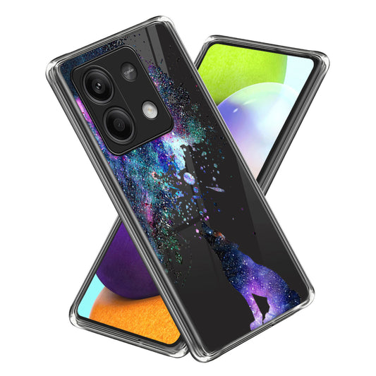 For Xiaomi Redmi Note 13 5G Case Pattern Printing Anti-scratch Phone TPU Cover - Cosmic Canine
