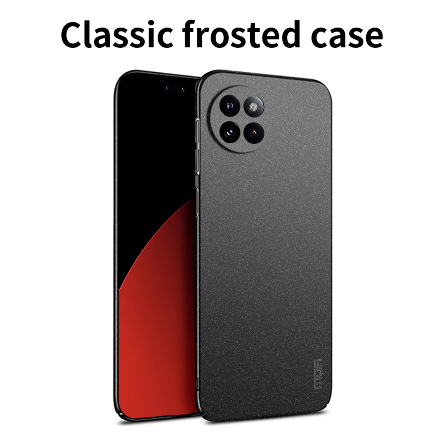 MOFI Shield Matte Series for Xiaomi Civi 4 Pro 5G Case Anti-fingerprint PC Phone Back Cover - Green