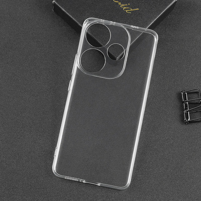 For Xiaomi Redmi Turbo 3 5G TPU Case Precise Lens Cutout Phone Back Cover