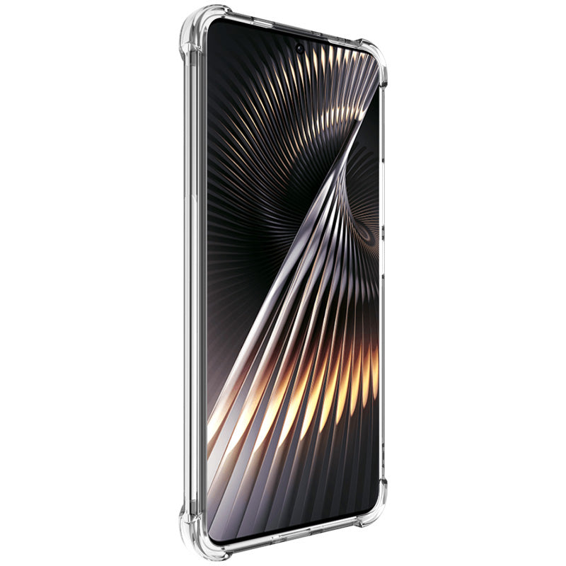 IMAK For Xiaomi Redmi Turbo 3 5G / Poco F6 5G Clear TPU Case Anti-drop Airbag Protection Phone Shell - Transparent