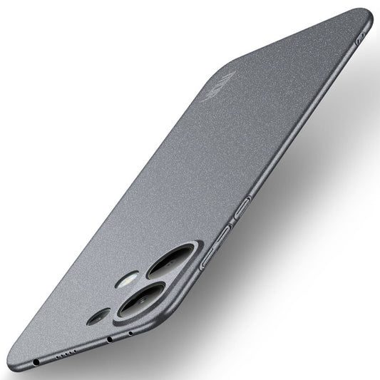 MOFI Shield Matte Series for Xiaomi Redmi Note 13 Pro 4G / Poco M6 Pro 4G Phone Case PC Back Cover - Grey