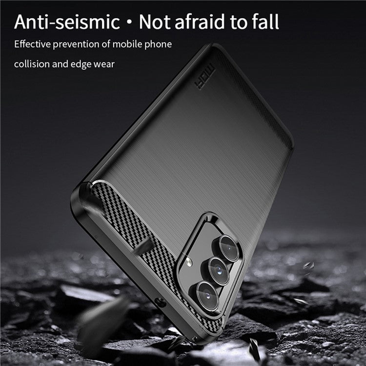 MOFI JK TPU Series-1 For Samsung Galaxy M55 5G / C55 5G / F55 5G Case Anti-Drop Soft TPU Phone Cover - Black