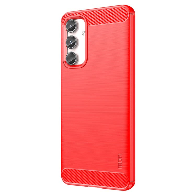 MOFI JK TPU Series-1 For Samsung Galaxy M55 5G / C55 5G / F55 5G Case Anti-Drop Soft TPU Phone Cover - Red