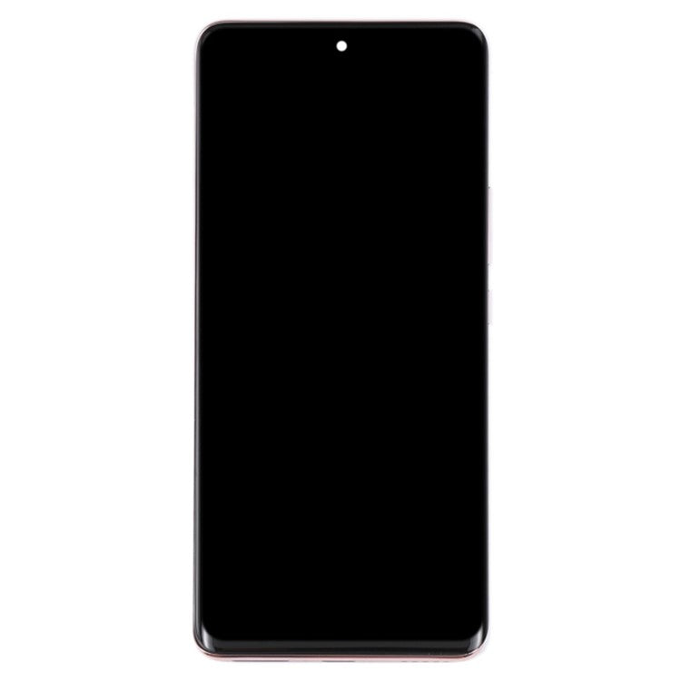 For Honor 50 OEM Grade S OLED Screen and Digitizer Assembly + Frame (without Logo) - Pink