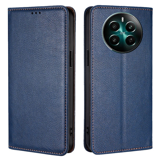 For Realme 12+ 5G Case Card Holder Magnetic Cover Mobile Accessories Wholesale - Blue