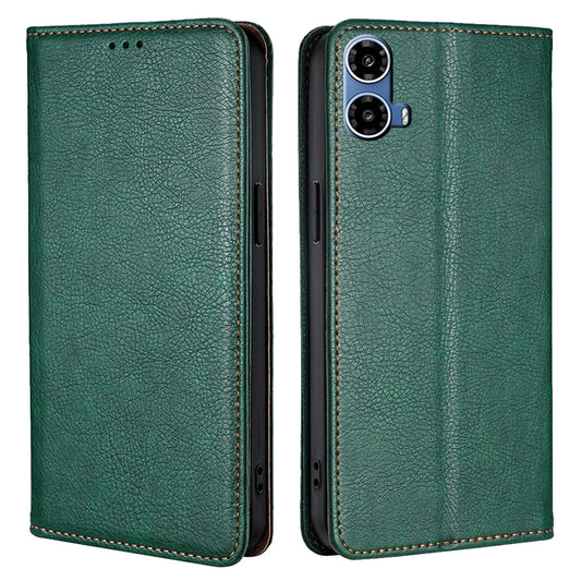 For Motorola Moto G34 5G Leather Case Wallet Cover Mobile Accessories Supplier - Green