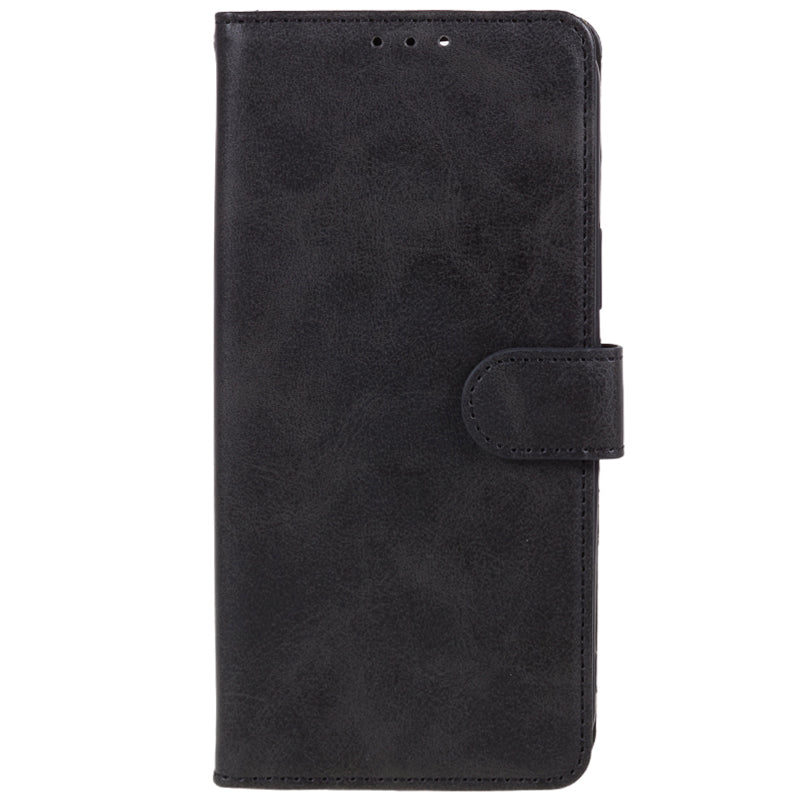 For Motorola Moto G Power (2024) Case Wallet Leather Phone Cover Mobile Accessories Supplier - Black