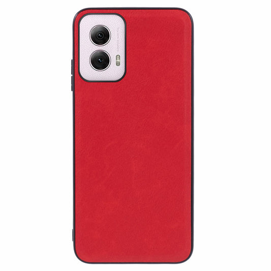 For Motorola Moto G Power (2024) Case PU+PC+TPU Phone Cover Cell Phone Cases Wholesale - Red