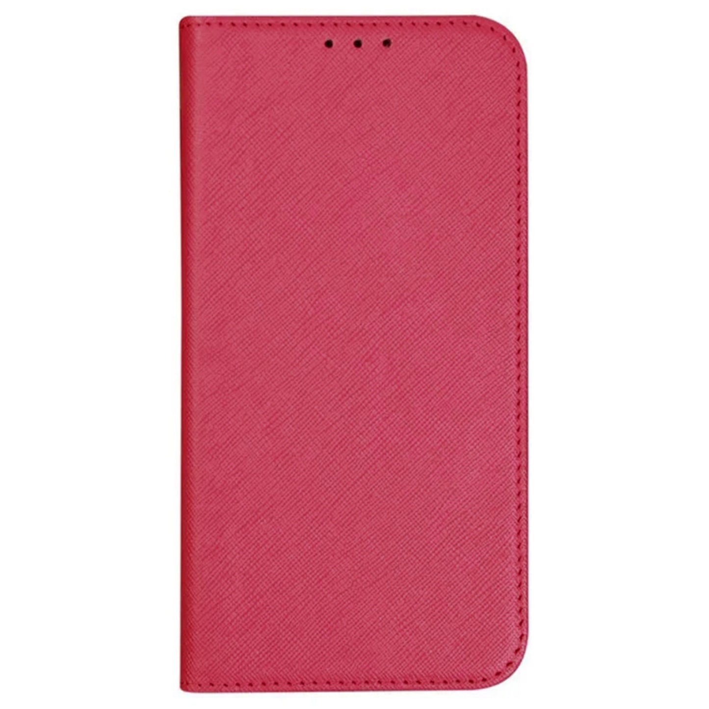 For Motorola Moto G Power (2024) Phone Case Cross Texture Leather Cover Cell Phone Accessory Wholesale - Rose