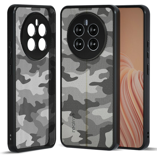IBMRS For Realme 12+ 5G Case Drop-resistant TPU+PC Cell Phone Shell - Artistic Camouflage