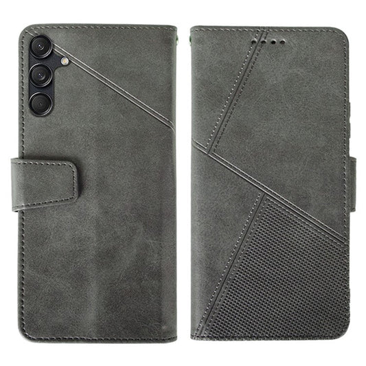 IDEWEI For Samsung Galaxy M55 5G / C55 5G / F55 5G Case Calf Texture Leather Phone Shell Mobile Accessories Wholesale - Grey