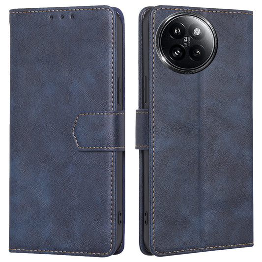 For Xiaomi Civi 4 Pro 5G Case with RFID Blocking Magnetic Buckle PU Leather Phone Cover - Blue