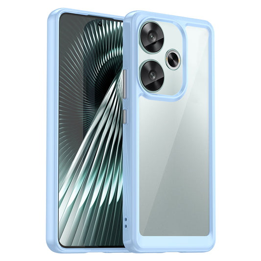 For Xiaomi Redmi Turbo 3 5G Case TPU+Acrylic Phone Shell Mobile Accessories Wholesale - Blue