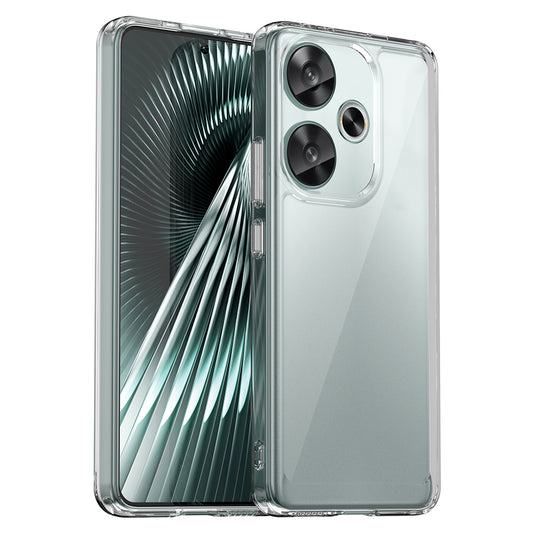 For Xiaomi Redmi Turbo 3 5G Case TPU+Acrylic Phone Shell Mobile Accessories Wholesale - Transparent